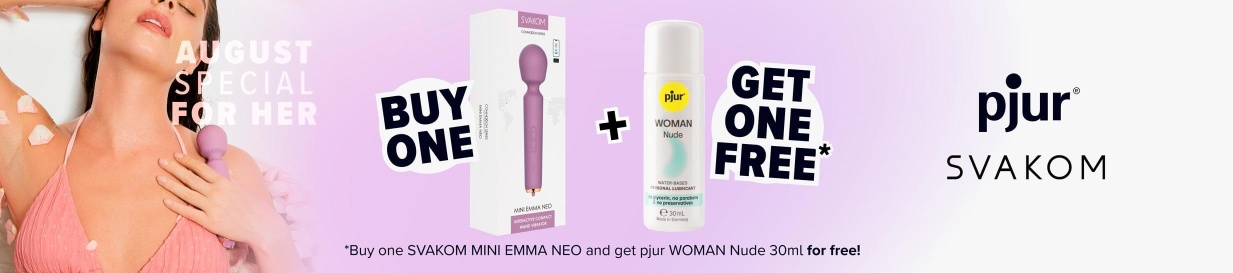 SVAKOM+Pjur female 1 Anal August