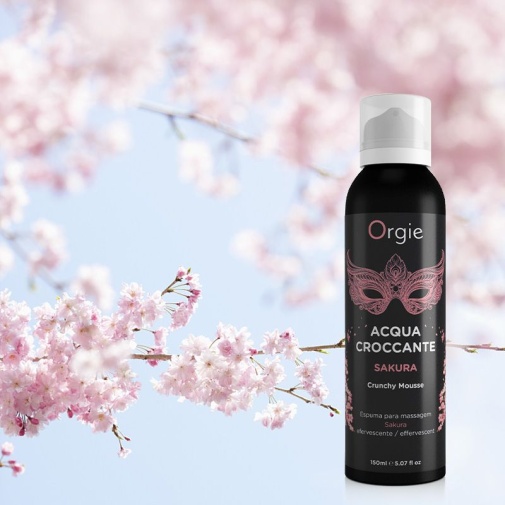Orgie - Acqua Crocante Sakura Massage Foam - 150ml photo