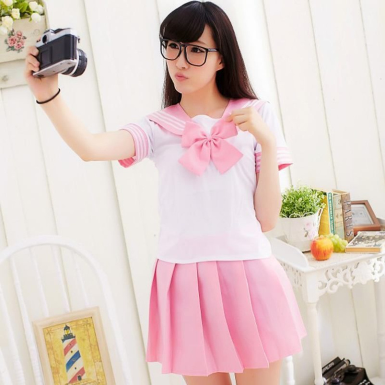 SB - 女學生 S129-5 - 粉紅色 照片