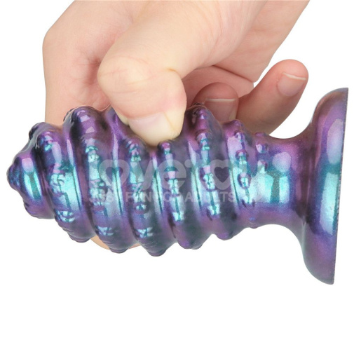 Lovetoy - Mysti Tail Anal Plug - Purple  photo