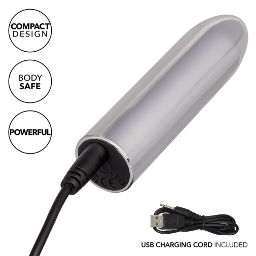 CEN - Turbo Buzz Classic Mini Vibro Bullet - Silver photo