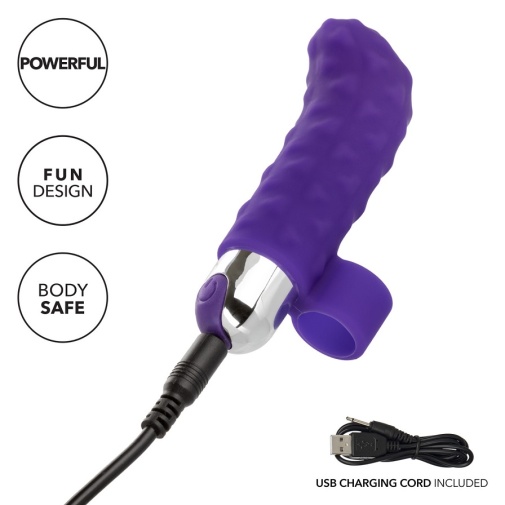 CEN - Intimate Play Finger Tickler - Purple photo