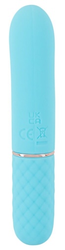 Cuties - Mini Curved Vibrator - Blue photo