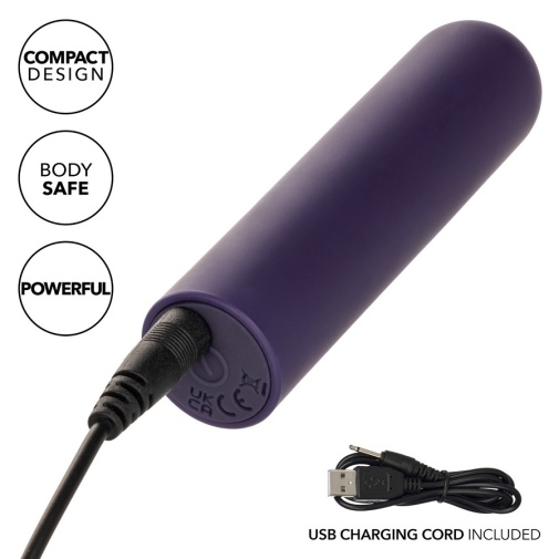 CEN - Turbo Buzz Rounded Vibro Bullet - Purple photo