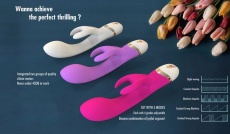 FT - Rabbit Vibrator - Deep Rose photo