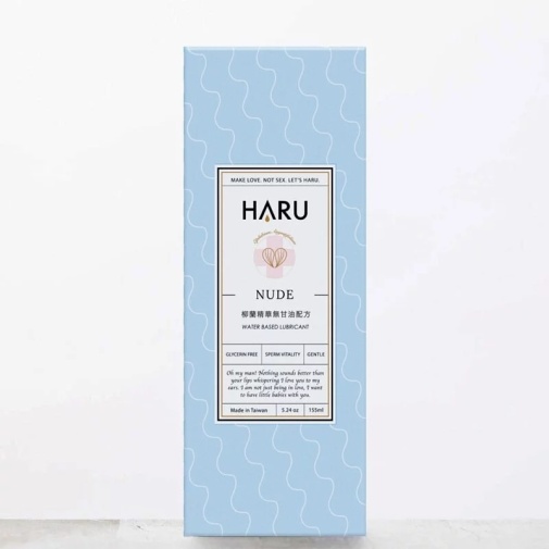 HARU - 无甘油防敏感水性润滑剂 - 155ml 照片