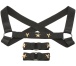 Master Series - Star Boy Male Harness - Black - S/M photo-7