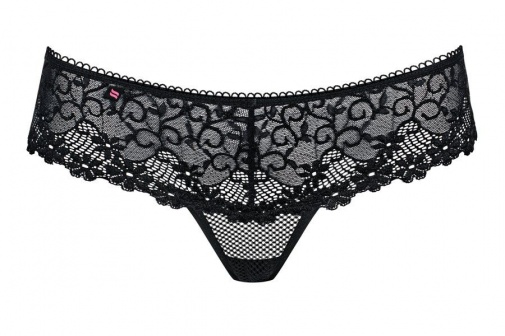 Obsessive - 821-PAN-1 內褲 - 黑色 - S/M 照片