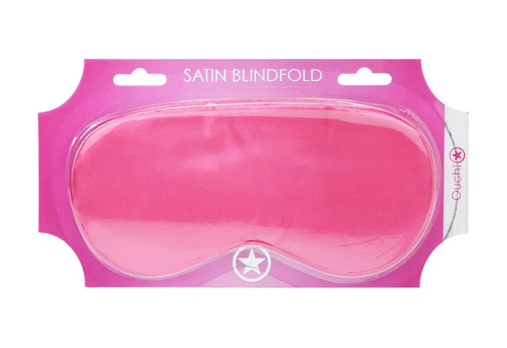 Ouch - Satin Eye Mask - Pink 照片-4