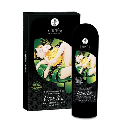 Shunga - Lotus Noir Sensitizing Gel - 60ml photo