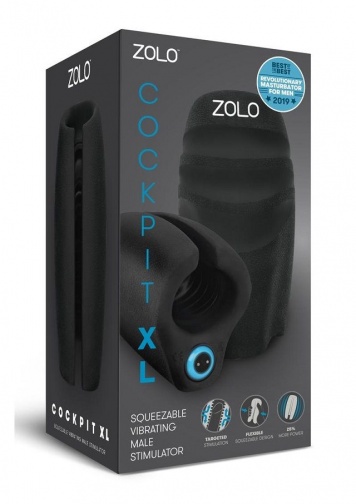 Zolo - Cockpit XL Stroker Vibrating Masturbator photo