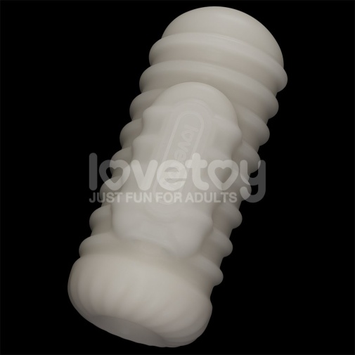 Lovetoy - Knights Ring Vibro 2in1 Sleeve - Wavy photo