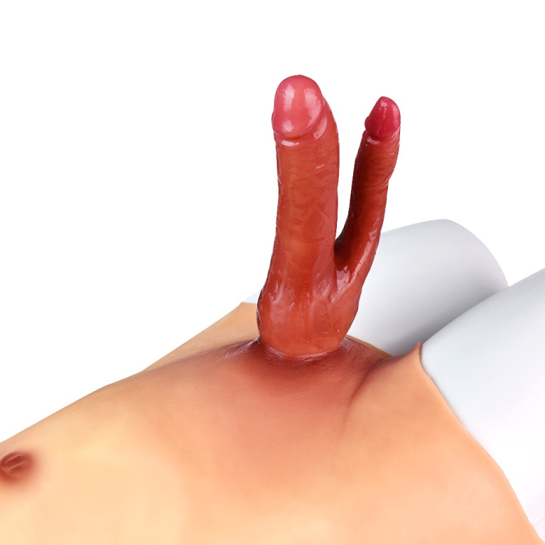 FAAK - Hollow 双重阴茎短裤 照片