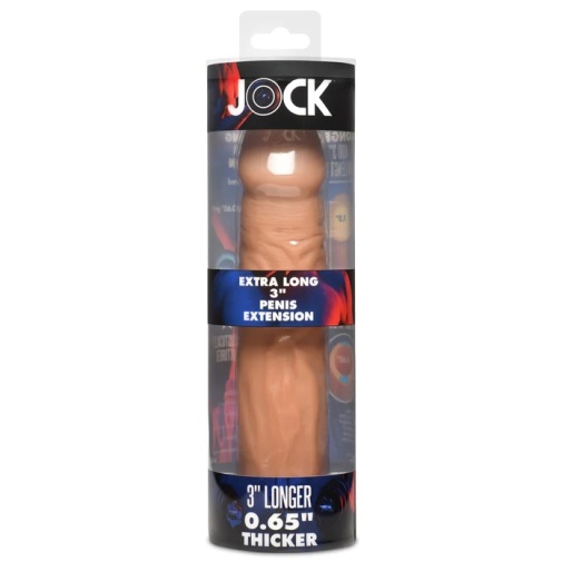 Jock - 3" 超长阴茎套 - 肉色 照片