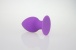 MT - 矽膠後庭塞 65x42mm - 紫色 照片-3