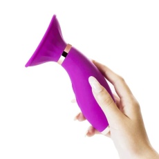 Honey Play Box - Seduction Suction Vibrator - Purple photo