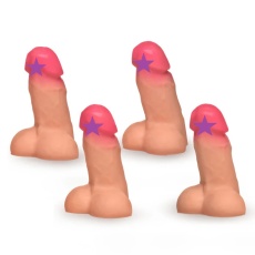 Big Ballers - Magnetic Snap-On Peckers - 4 pcs 照片
