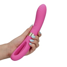 Loveline - Double Sided Flapping Vibrator - Pink 照片