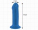 Adrien Lastic - 7'' Silicone Dildo - Blue photo-3