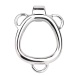 FAAK - Shell Chastity Cage 45mm - Silver 照片-12