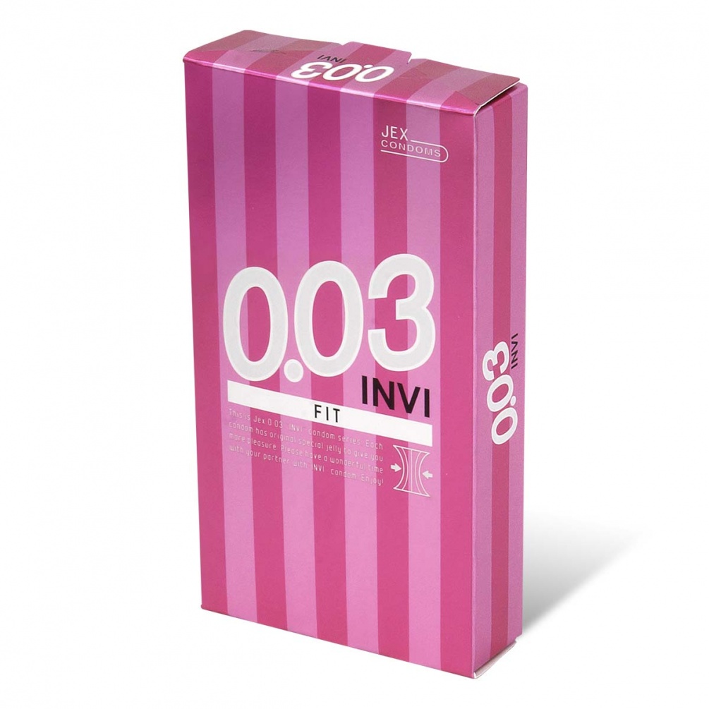 The secret of getting a strong feeling is the real fit shape... Jex - INVI 0.03 Fit 8's Pack photo-4