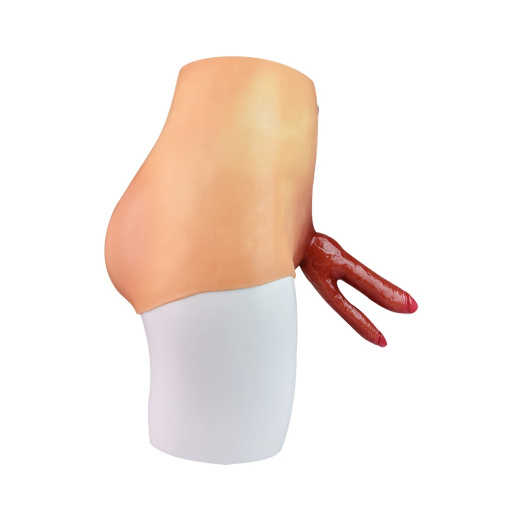 FAAK - Hollow Double Penis Pants 照片