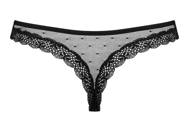 Obsessive - 817-THO-1 Thong - Black - L/XL photo