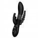 Simultaneously target the g-spot, clitoris and anus with 3 w... TRC - The Beaded DP Rabbit - Black photo-4