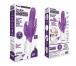 Rabbit Essentials - 7種功能後庭串珠可轉動兔子震動棒 - 紫色 照片-11