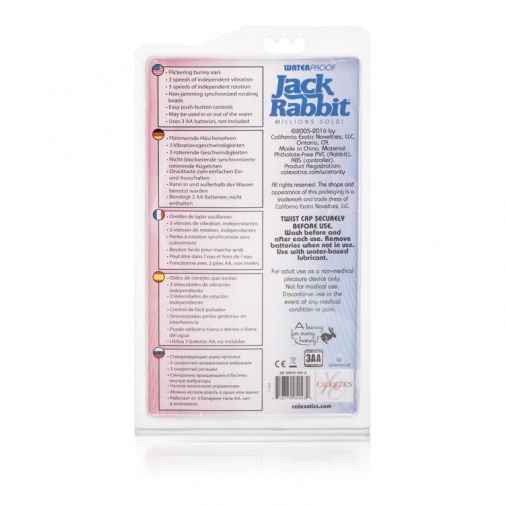 CEN - Waterproof Jack Rabbit 3 Rows - Blue photo