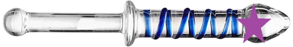Prisms Erotic Glass - Nyasa Thrusting Wand - Clear photo-2