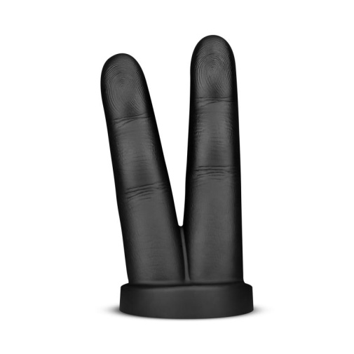 BUTTR - Victory Fingers Butt Plug - Black photo