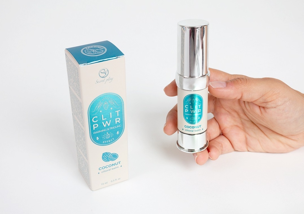 Secret Play - Clit Pwr Clitoral Balm Coconut - 15ml photo-4