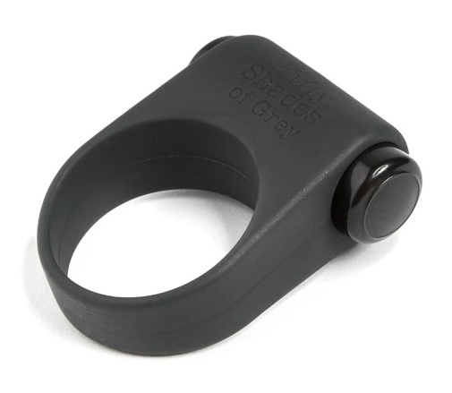 Fifty Shades of Grey - Feel It, Baby! Vibro Cock Ring - Black photo