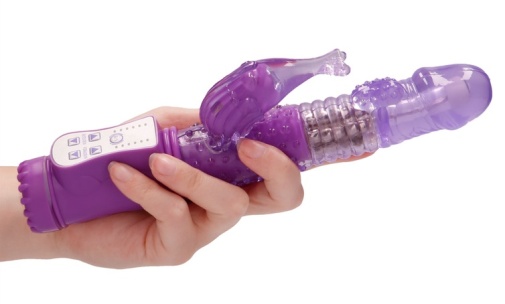 GC - Rotating Vibro Dolphin - Purple photo