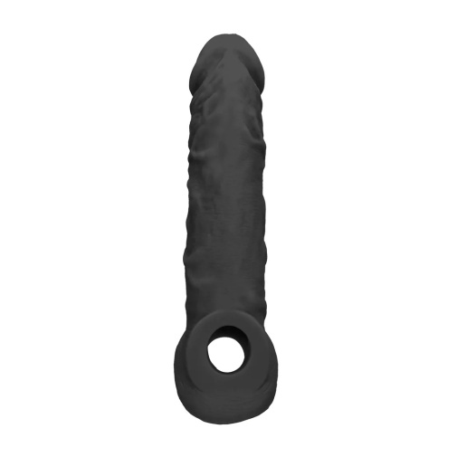 RealRock - Penis Sleeve 8" - Black photo