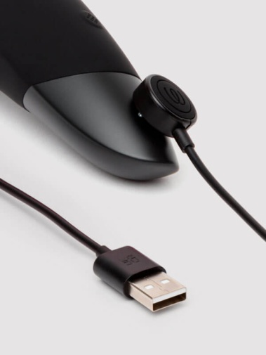 Womanizer - Enhance Pleasure Air & Deep Vibration Clit Stimulator - Black photo