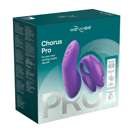 We-Vibe - Chorus Pro Clitoral & G-Spot Couples Vibrator - Cosmic Purple photo