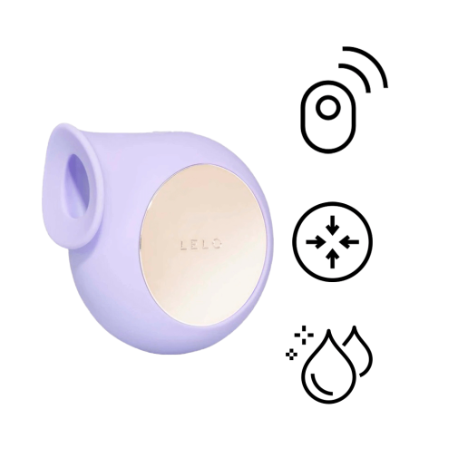 Lelo - Sila Cruise 輕柔聲波陰蒂按摩器 - 淡紫色 照片