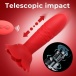 Secwell - Rose Thrusting Vibrator - Red 照片-5