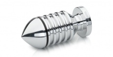 Mystim - Hector Helix Electro Butt Plug S - Silver photo
