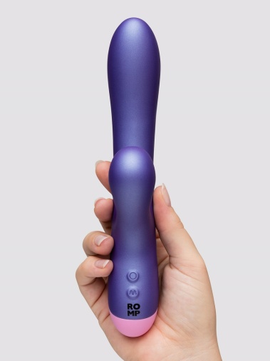 Romp - Pulse Suction Rabbit Vibrator - Purple photo