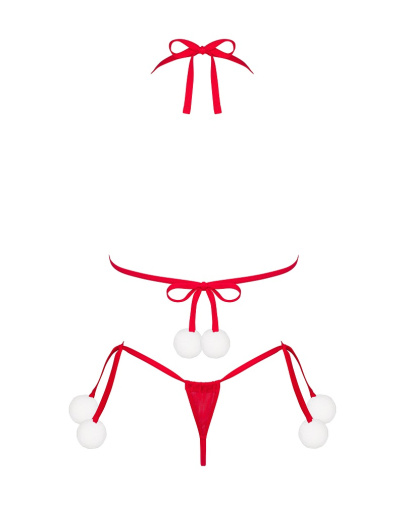 Obsessive - Bobble Girl Santa Set - Red 照片