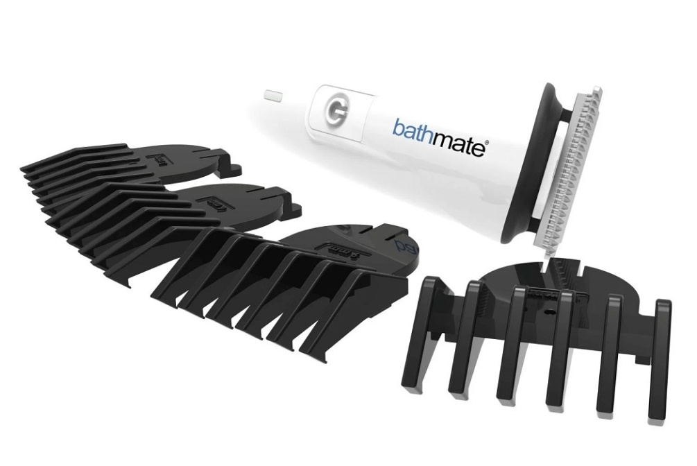 Inside your Bathmate Trim kit, you’ll find a selection of 4 ... Bathmate - Male Grooming Kit - White photo-2