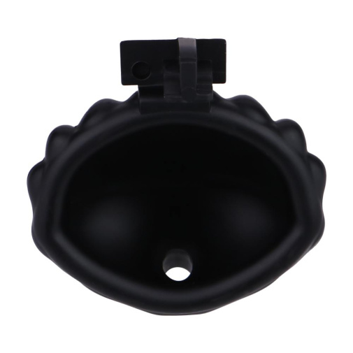 FAAK - Shell Resin Chastity Cage - Black 照片