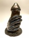 Ave Priape (God of Lust and Fertility) Metallic Copy, Phallus with Hand Sculpture photo-4