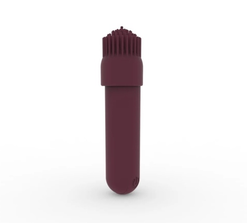 Liebe Seele - Bullet Vibrator w Attachment - Wine Red photo