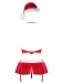 Obsessive - Ms Claus Costume - Red - S/M photo-6