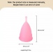 MT - Menstrual Cup S - Pink photo-6