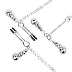 Bedroom Fantasies - Nipple & Clitoris Clamps - Silver photo